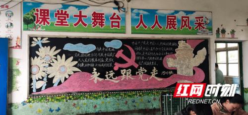 党支部工作条例黑板报 黑板报图片素材