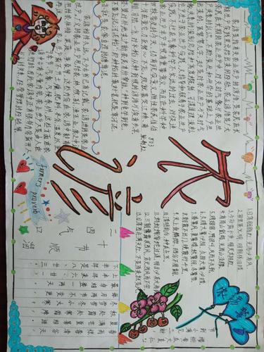 关于农田的谚语手抄报 手抄报图片大全集