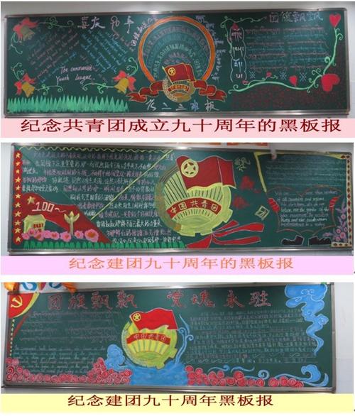 大学团代会黑板报 大学黑板报图片素材