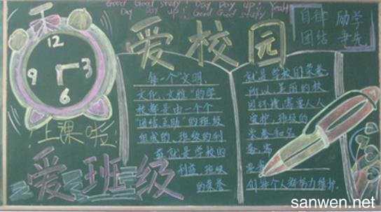 关于我爱学校的黑板报 我和我的祖国黑板报图片素材