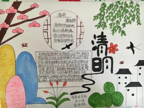 宣传文明祭扫手抄报 宣传手抄报