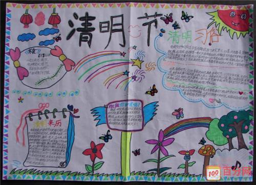 61的来历写在手抄报 清明节来历手抄报