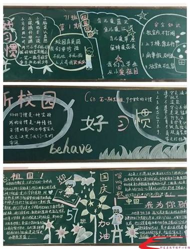 怎样在作业帮上发黑板报 黑板报图片素材