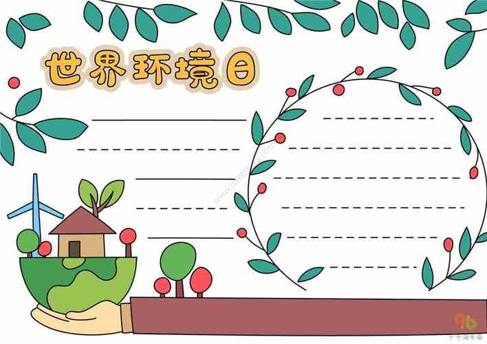 环境日生态保护手抄报 世界环境日手抄报