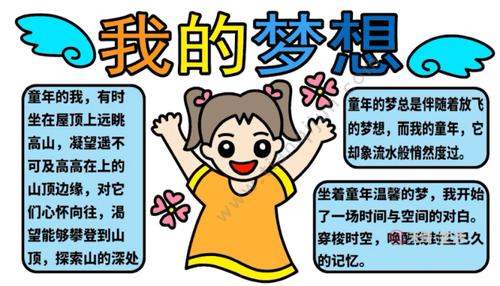 我的读书我的梦想手抄报 我的梦想手抄报