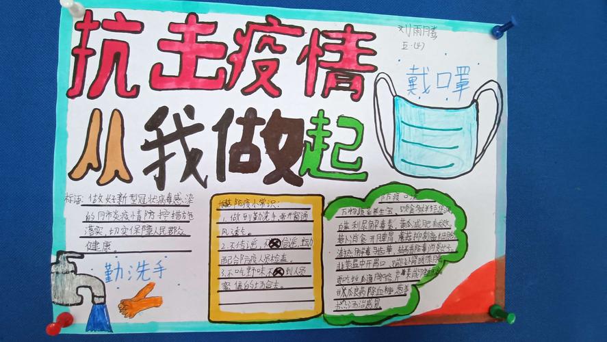 疫情开学下的我们手抄报 优秀的我手抄报