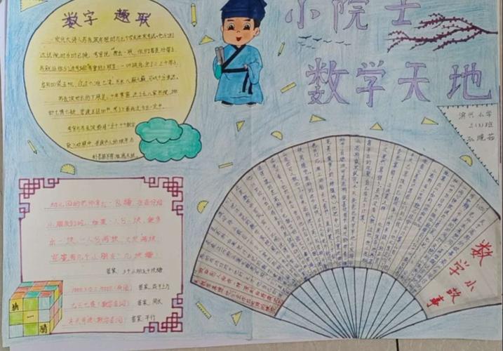 中国传统数学手抄报 中国传统手抄报