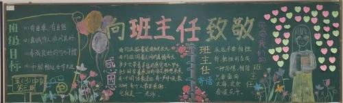 班主任小学黑板报 小学黑板报图片大全