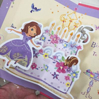 女生漂亮生日贺卡 漂亮生日贺卡