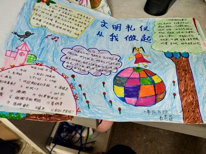 一年小学生公益手抄报 一年级学生手抄报