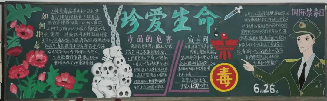 搜一篇毒品黑板报 黑板报图片大全