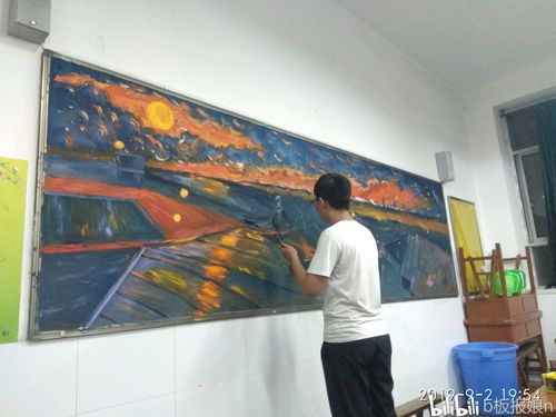 水粉画安全黑板报 水粉画黑板报图片大全