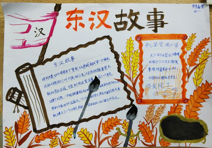 初中社会关于历史人物历史事件的手抄报 历史手抄报