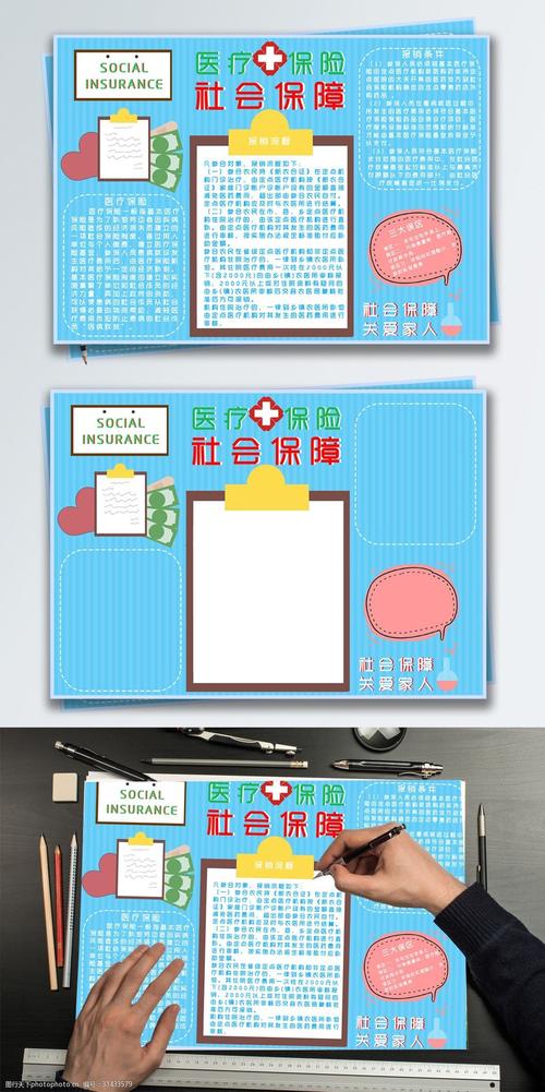 医保基金安全手抄报 安全手抄报