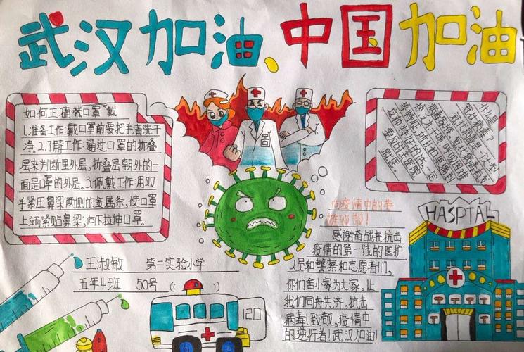 冠状病毒先锋手抄报 少年先锋队手抄报