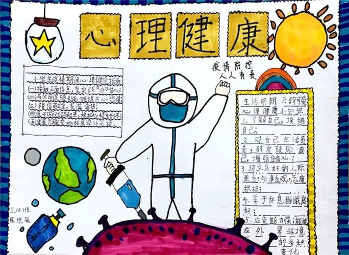 疫情相关的心理健康手抄报 心理健康手抄报