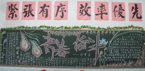 艰苦奋斗开拓创新黑板报 黑板报图片大全