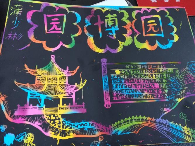四年级园博园手抄报 四年级手抄报