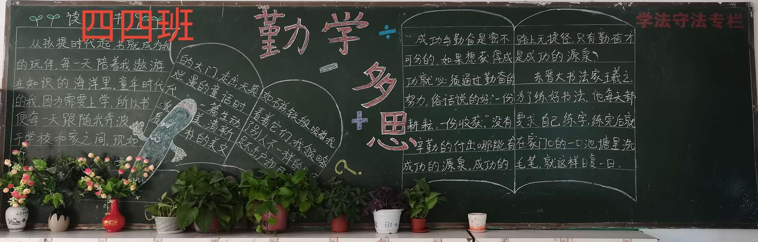 关于励志成才的黑板报 励志黑板报图片大全