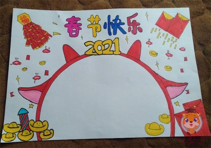 精选小学生关于春天的手抄报 小学生春节手抄报