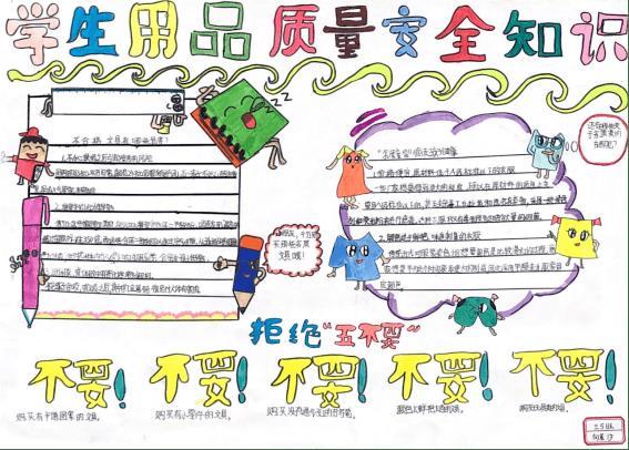 质量安全有关的手抄报 安全的手抄报
