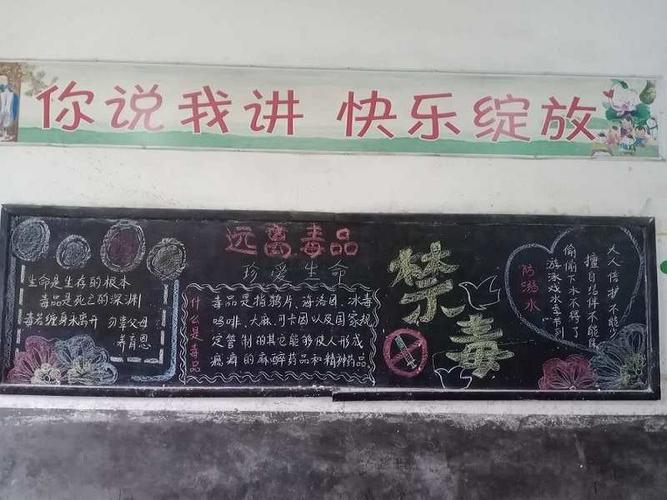 让我的家人远离毒品黑板报 我和我的祖国黑板报图片素材