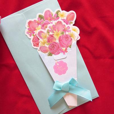 小学生三八妇女节礼物贺卡 三八妇女节贺卡