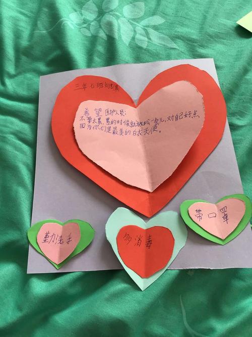 小学生抗击疫情画贺卡 抗击疫情贺卡
