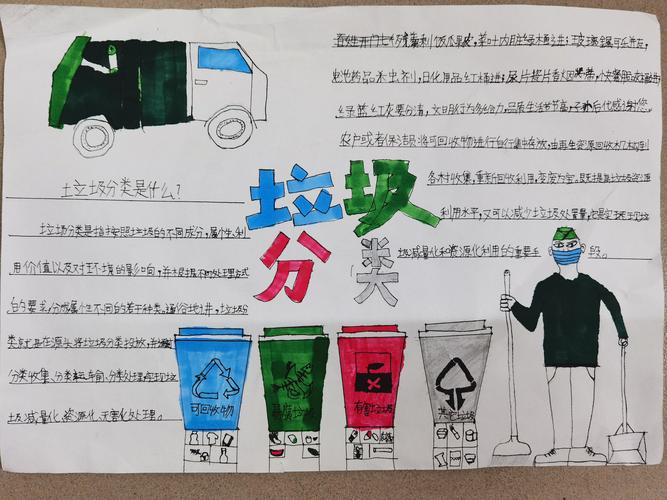 三年级小学垃圾手抄报 小学三年级手抄报