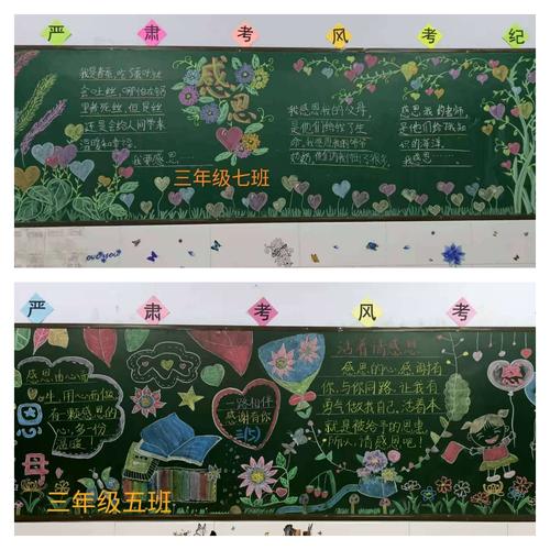 小学生写字主题黑板报 小学生黑板报图片大全