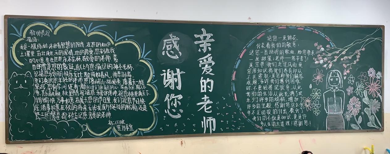 老师伴我成长黑板报 我和我的祖国黑板报图片素材