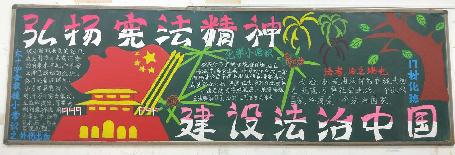 弘扬法治精神黑板报 雷锋精神黑板报图片素材