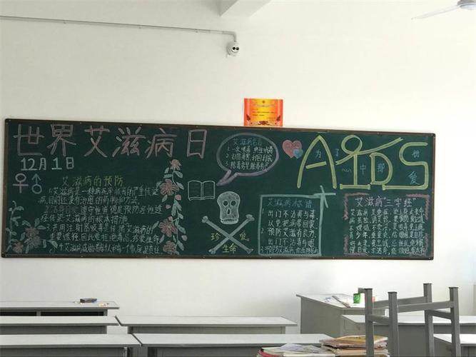 艾滋病预防知识黑板报 预防传染病黑板报图片大全