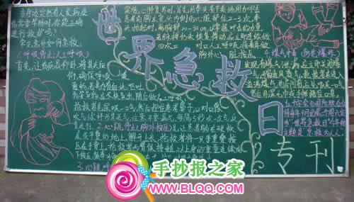 急诊科园地黑板报 黑板报图片大全
