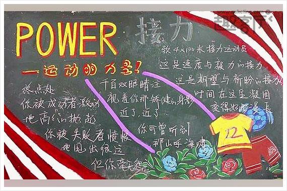 运动员画黑板报 画黑板报图片大全