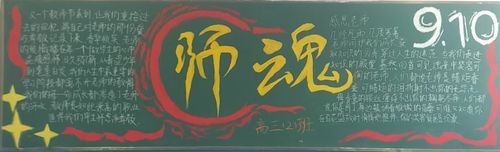 老师你好同学你好黑板报 感恩老师黑板报图片大全
