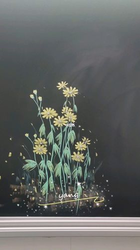 雏菊的黑板报 黑板报图片大全