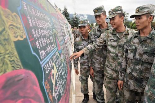 练兵备战系列黑板报 黑板报图片素材