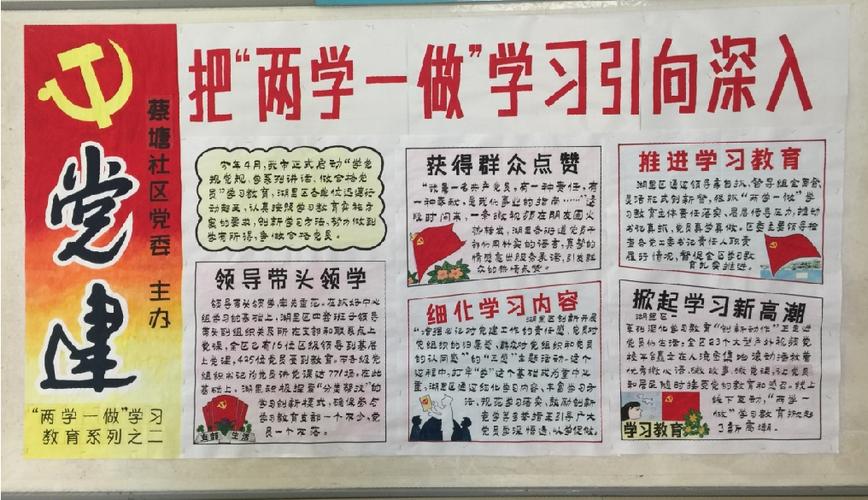 两反三转黑板报 黑板报图片大全