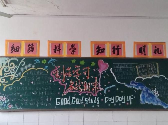 小学学习主题黑板报 主题黑板报图片大全