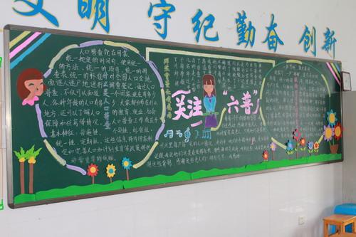 学校经济普查宣传黑板报 学校黑板报图片素材