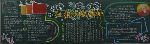 精神二字黑板报 雷锋精神黑板报图片素材