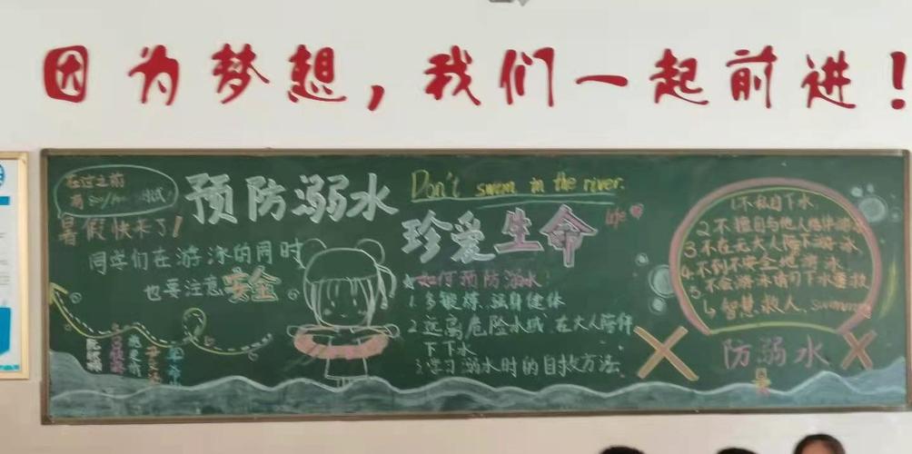 珍爱生命预防掠水的黑板报 预防传染病黑板报图片大全