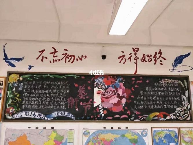 初一上册的黑板报 初一黑板报图片大全