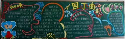 鲁班杯黑板报 黑板报图片素材