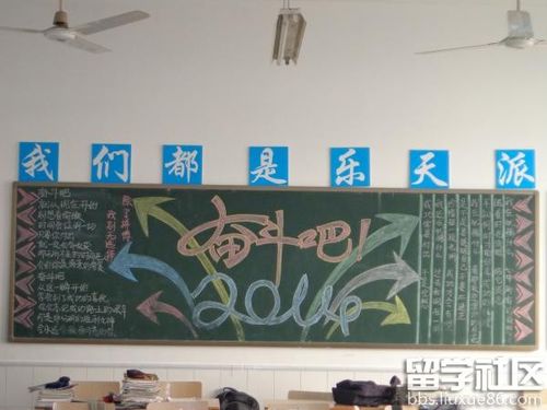 中考语文天地黑板报 语文黑板报图片大全