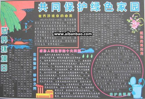 苏州河黑板报 黑板报图片素材