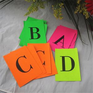 ABCD的大小贺卡 ABCD贺卡