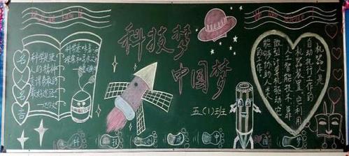 关于创造向未来的黑板报 关于黑板报图片大全