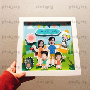 画全家福制作贺卡 全家福制作贺卡